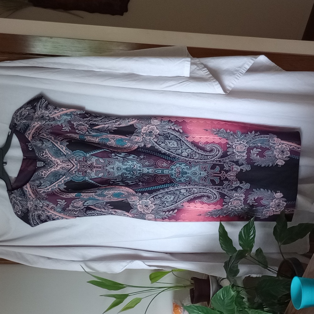 Eci New York multi color dress